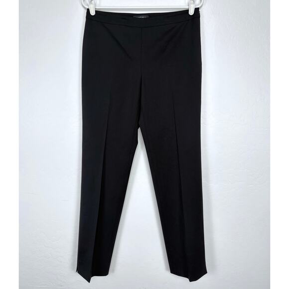 Lafayette 148 Bleecker Trouser Pants Size 4 Black Wool Blend Career Work Office - Picture 2 of 13